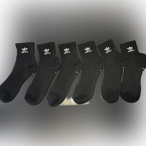 Adidas QuarterSocks, 3 Pairs size Large